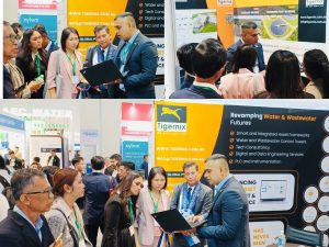 Various Water and Wastewater Specialists Flooded Tigernix's Booth