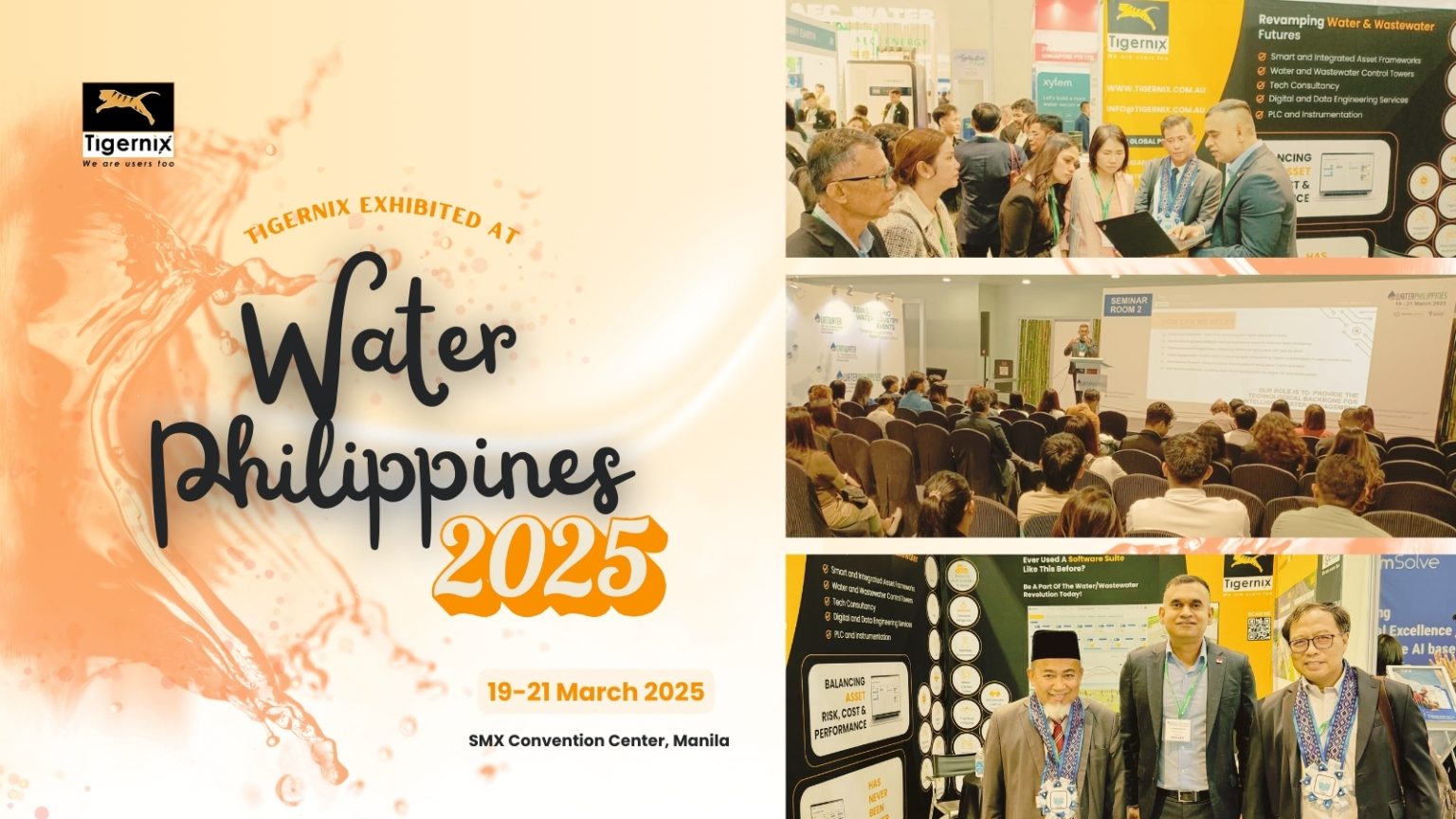 Tigernix Shares Their Vision of A Powerful, Greener and Digitised Water Future at Water Philippines 2025