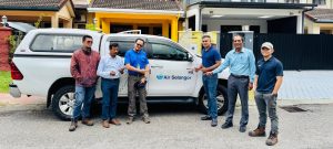 CEO, Mr Gowrishankar With Air Selangor Team 2